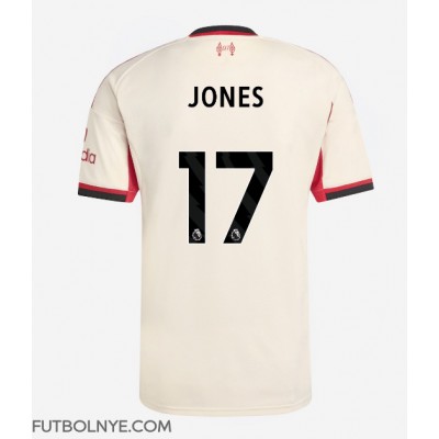 Camiseta Liverpool Curtis Jones #17 Visitante Equipación 2025-26 manga corta Camiseta Liverpool Curtis Jones #17 Visitante Equipación 2025-26 manga corta